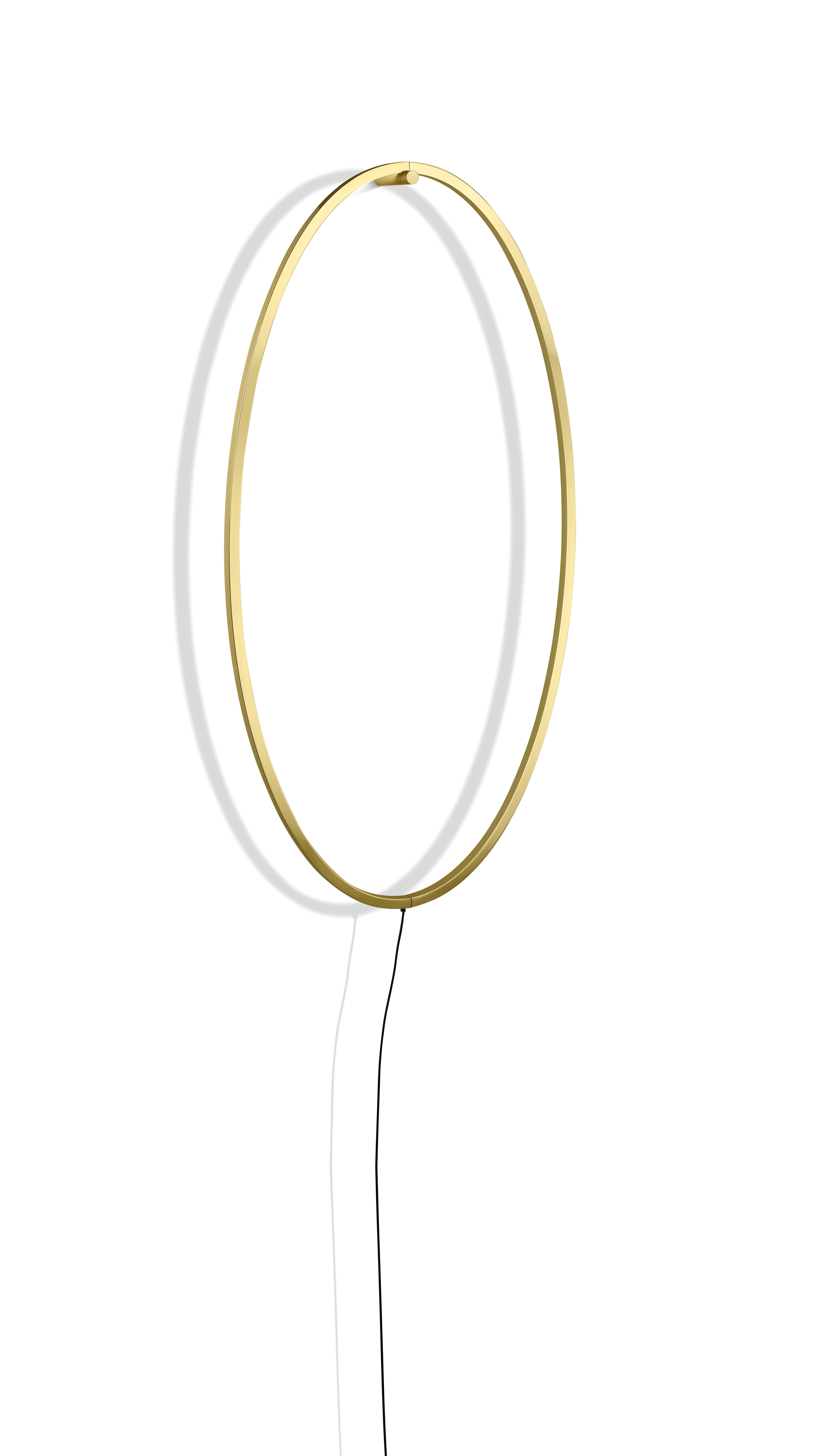 Iluminación LED de suelo/pared Nemo Ellisse en negro by Federico Palazzari Siglo XXI y contemporáneo en venta