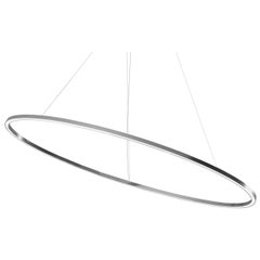 Nemo Ellisse Major Down LED3500K Pendant Light in Polished by Federico Palazzari
