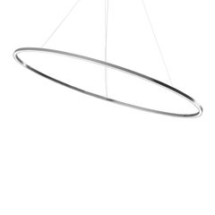 Nemo Ellisse Major Up LED 3000K Pendelleuchte in Poliert von Federico Palazzari