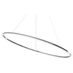 Nemo Ellisse Major Up LED 3500K Pendant Light in Polished by Federico Palazzari