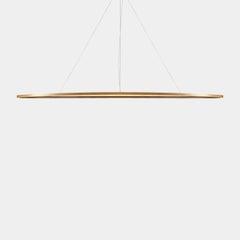 Nemo Ellisse Mega Down LED 2700K Pendant Light in Aluminum Gold Painted