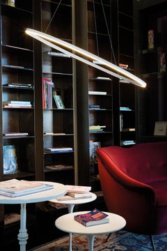 Nemo Ellisse Pendant Minor Uplight LED 2700k Dimmable Lamp by Federico Palazzari