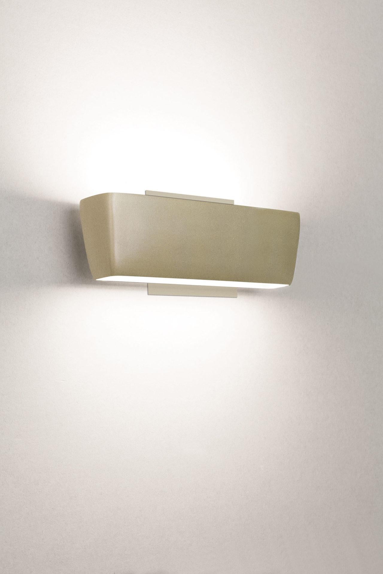 Bufandas de Pared Nemo Flaca LED 3000K en Antracita  Aluminio y Pmma de Roberto Paoli en Nuevo estado para la venta en Brooklyn, NY