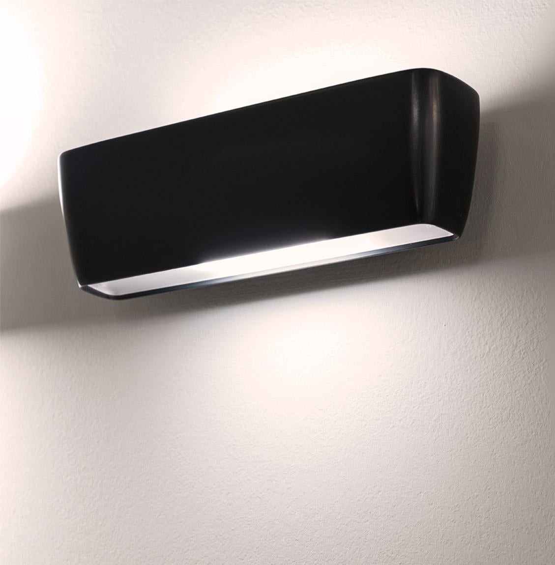 Bufandas de Pared Nemo Flaca LED 3000K en Antracita  Aluminio y Pmma de Roberto Paoli en venta 1