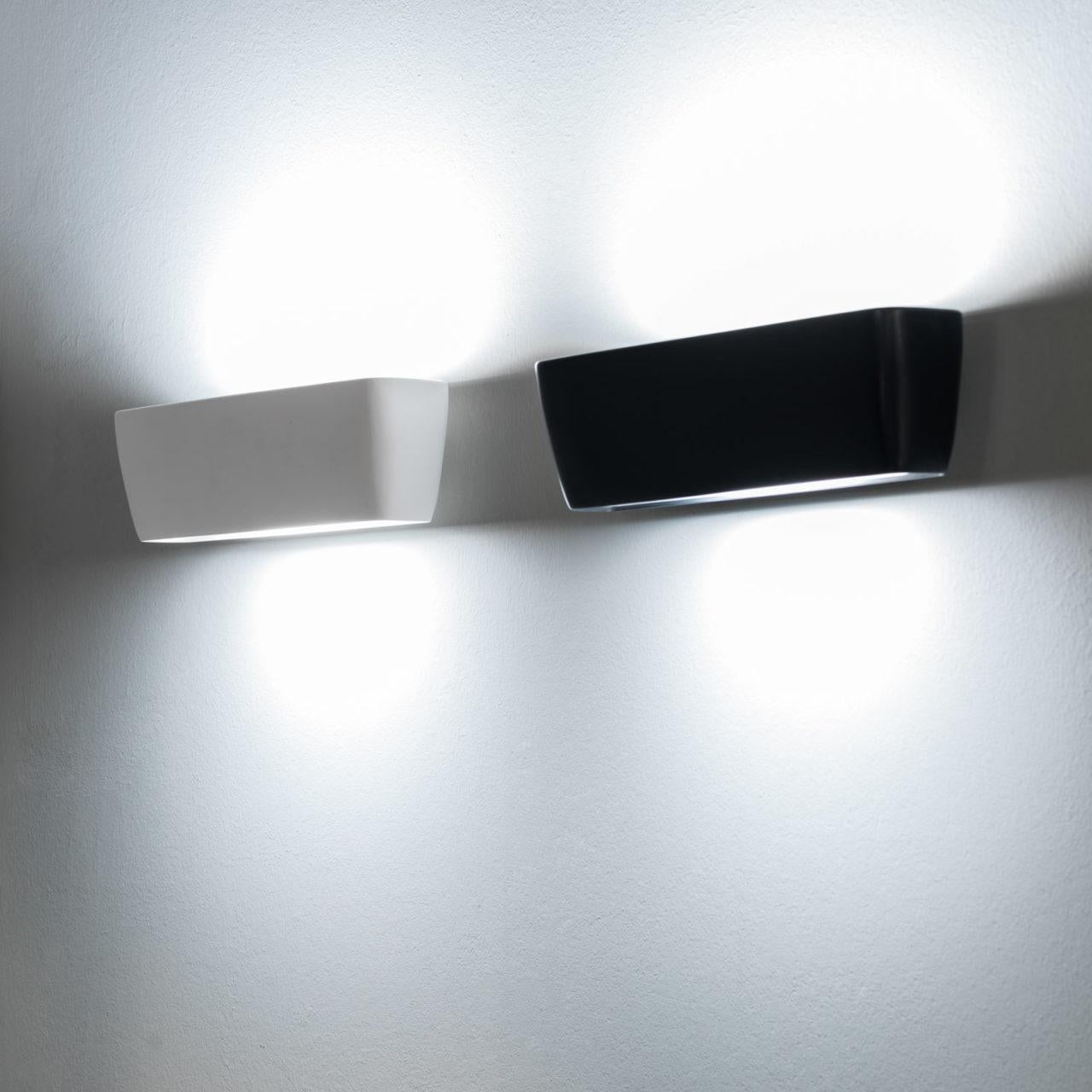 Bufandas de Pared Nemo Flaca LED 3000K en Antracita  Aluminio y Pmma de Roberto Paoli en venta 2
