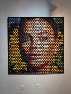 “Bloom” (Volcanic sand in resin)