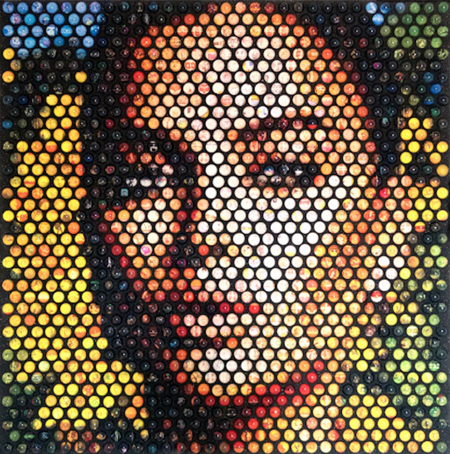 "Bloom" (Arena volcánica en resina)