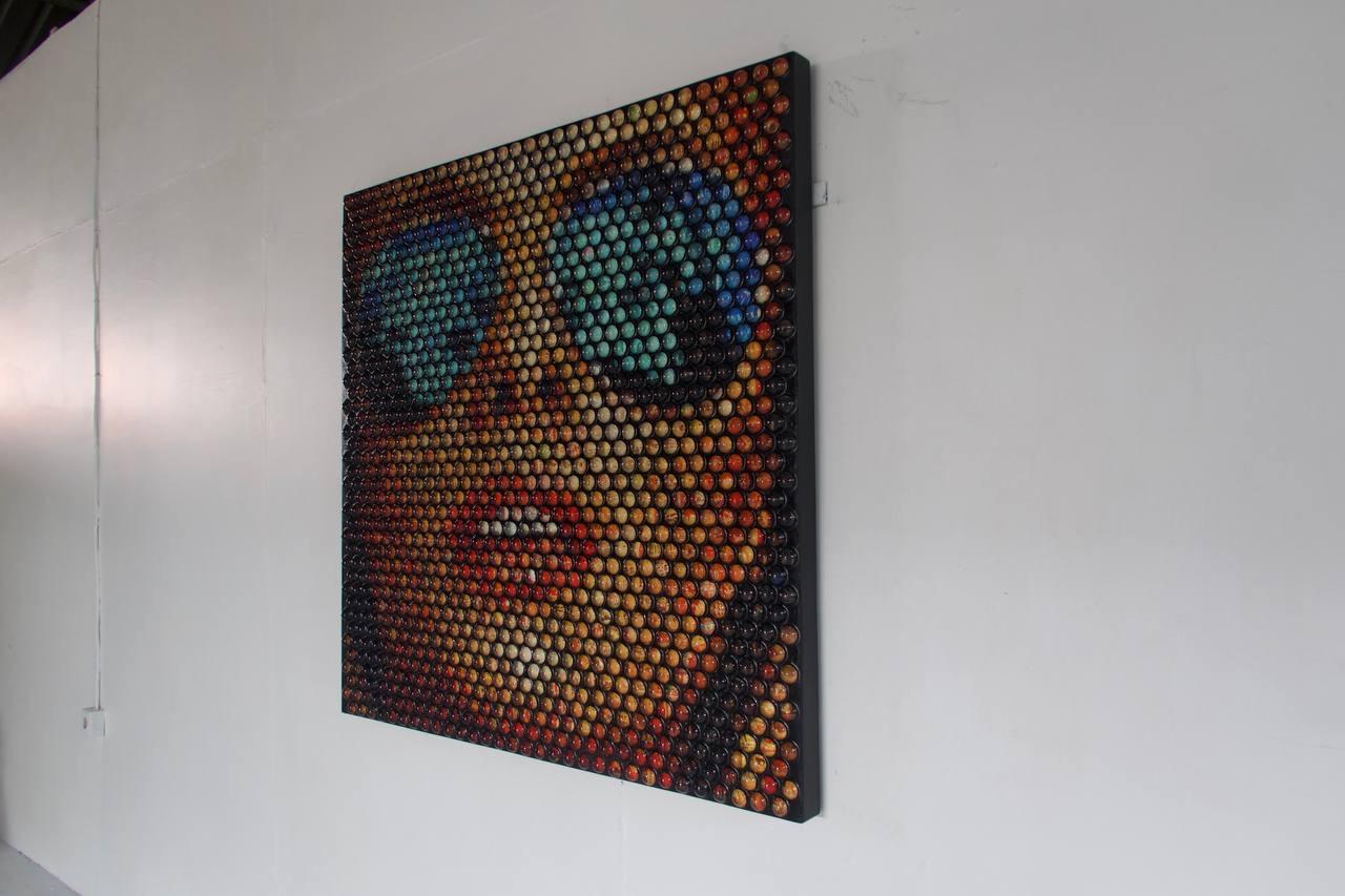 Boogie Woogie - Noir - Contemporain Painting par Nemo Jantzen