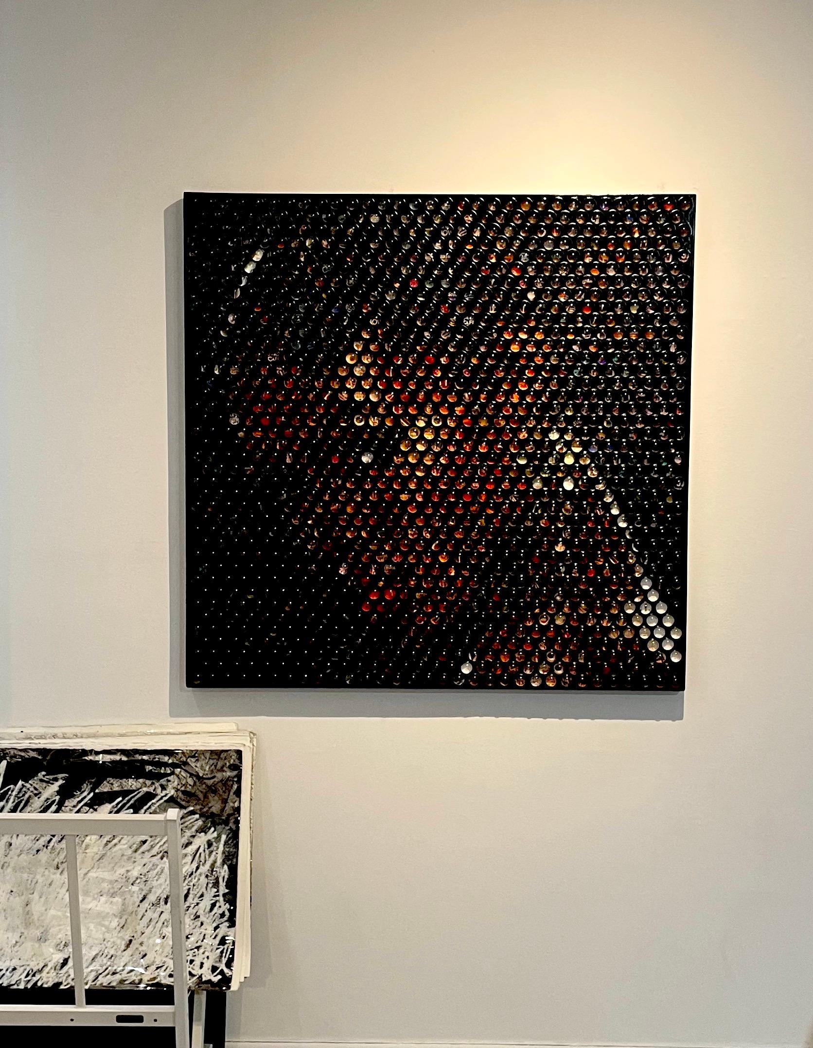 Cotton Club - Brown Portrait Painting by Nemo Jantzen