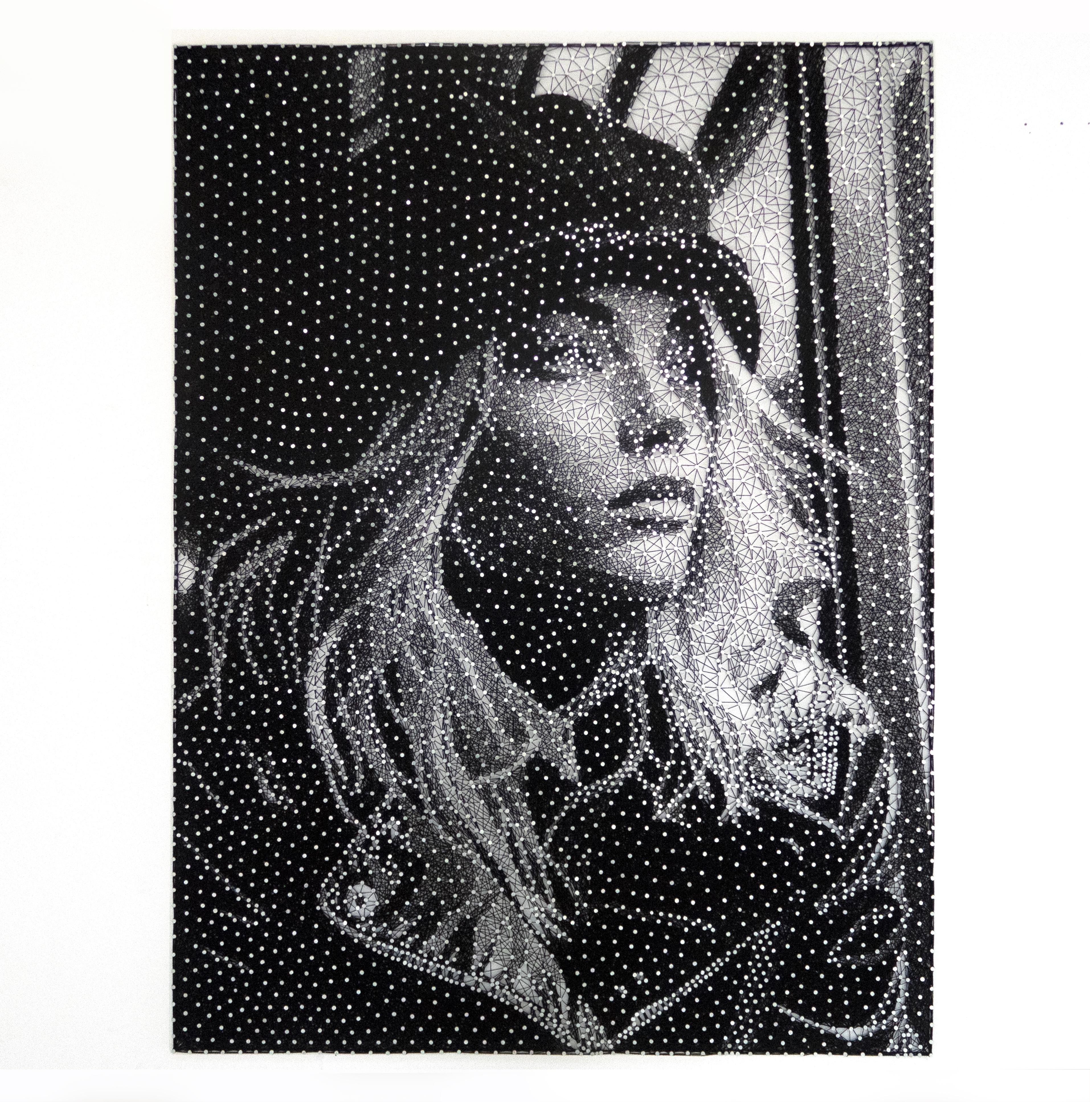 Exclusive String Portrait by Nemo Jantzen - Next Station For Sale 8