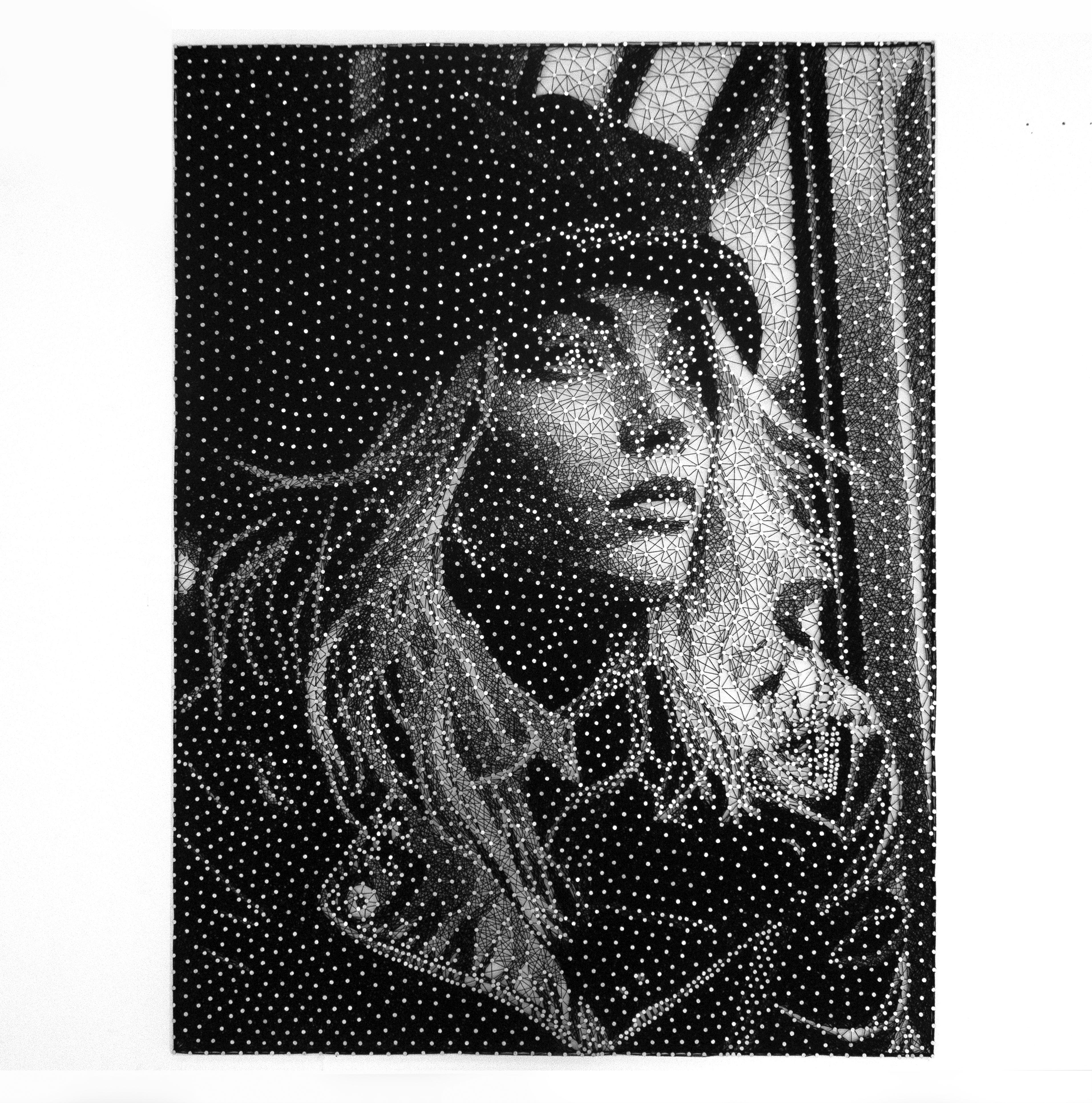 Exclusive String Portrait by Nemo Jantzen - Next Station For Sale 1
