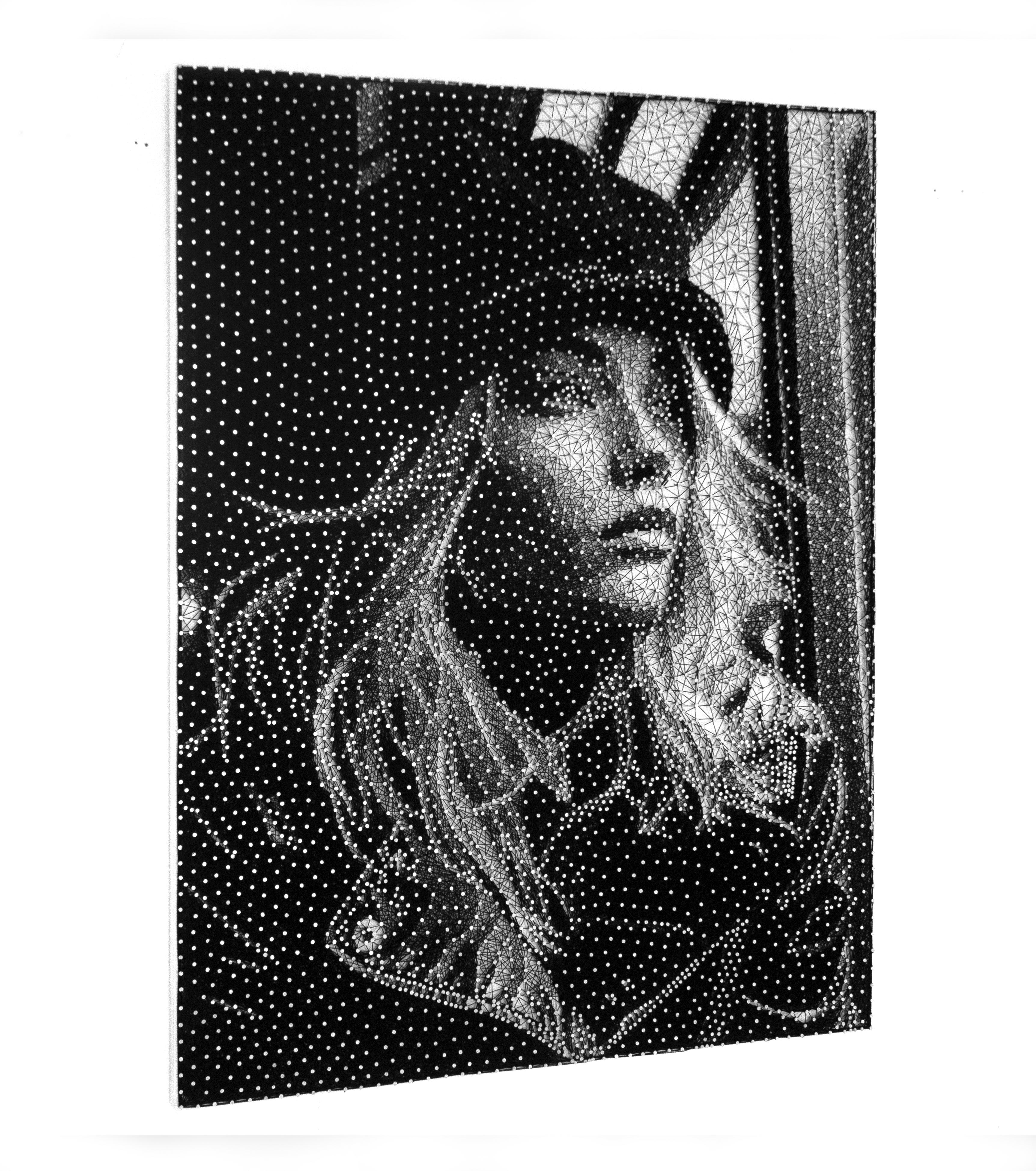 Exclusive String Portrait by Nemo Jantzen - Next Station For Sale 4