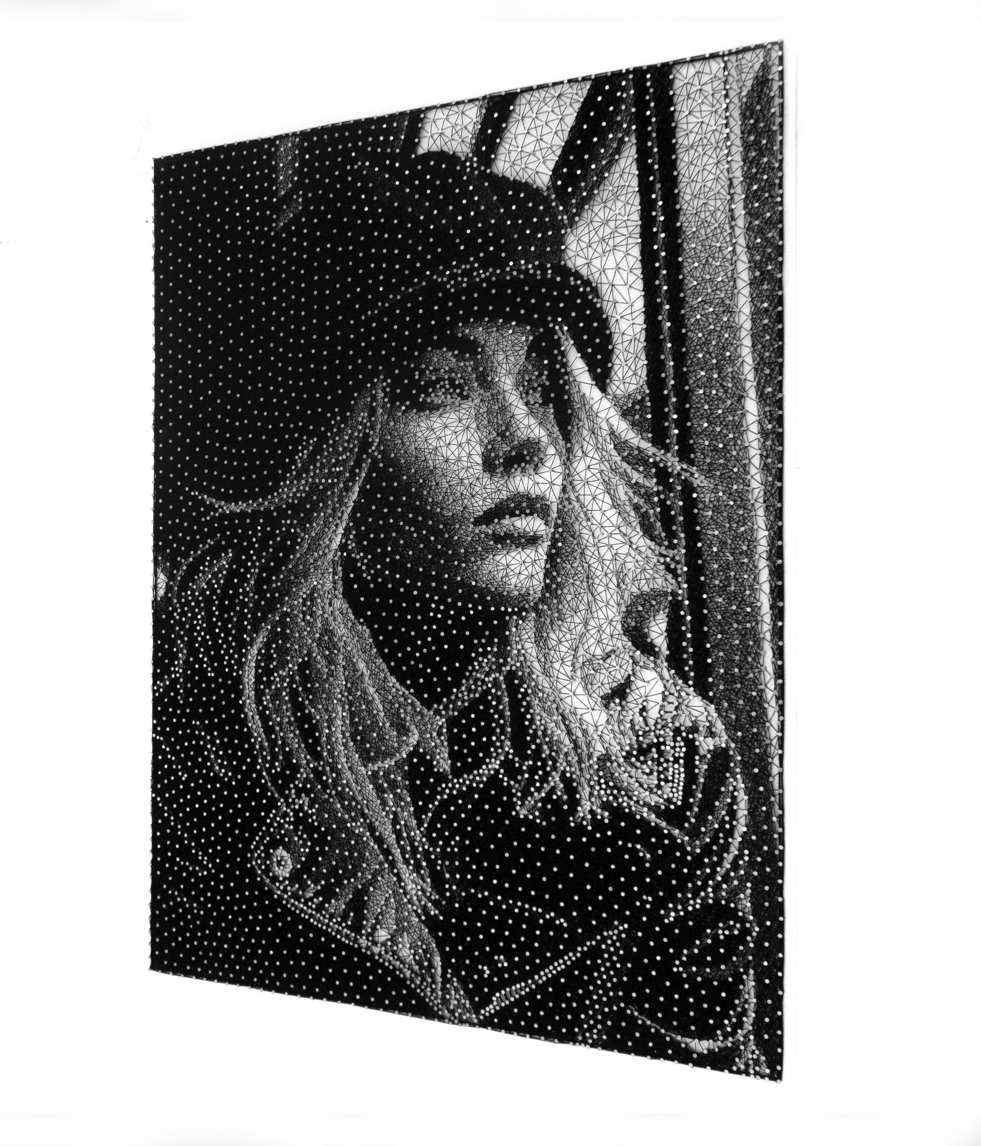 Exclusive String Portrait by Nemo Jantzen - Next Station For Sale 5