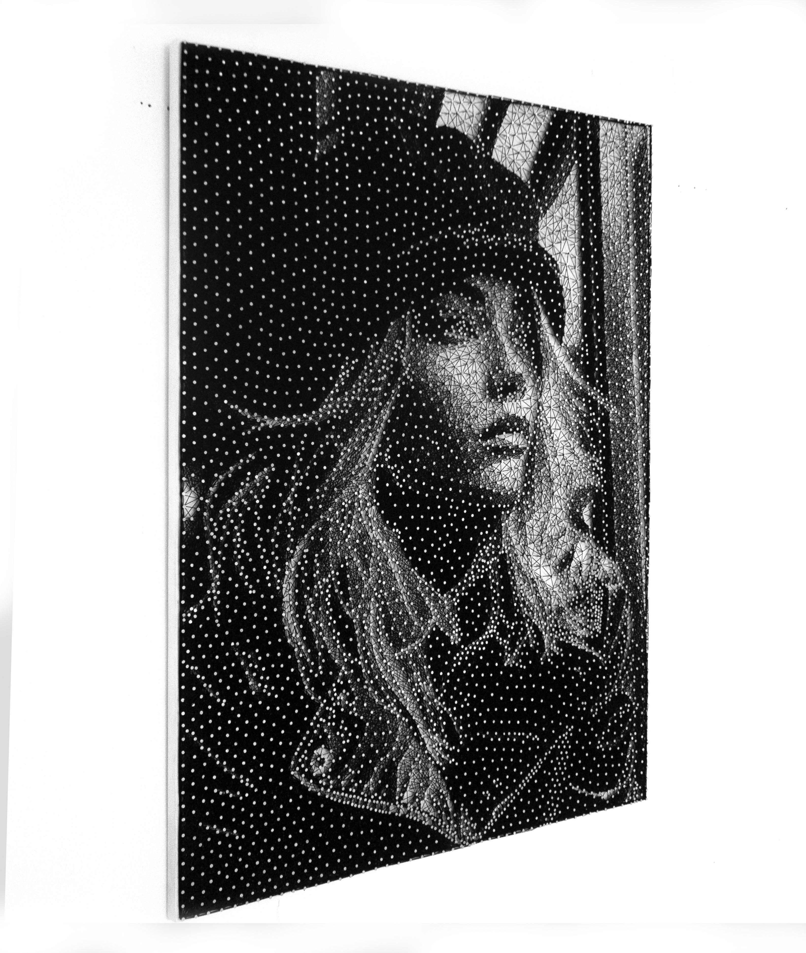Exclusive String Portrait by Nemo Jantzen - Next Station For Sale 6