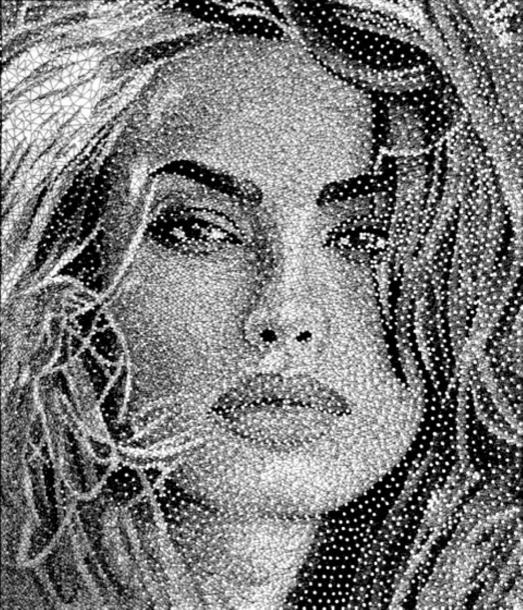 Nemo Jantzen Portrait Painting – In Flammen
