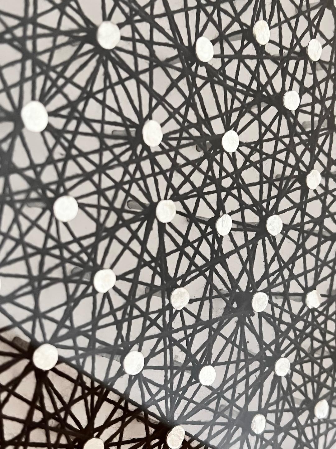 Nemo Jantzen
Les sens, 2023
Signé par l'artiste.
Technique : Clous et fils sur des panneaux de bois mis en boîte dans du plexiglas.
51.5 pouces
Cette pièce est unique

Actuellement exposé à Art Angels Los Angeles.