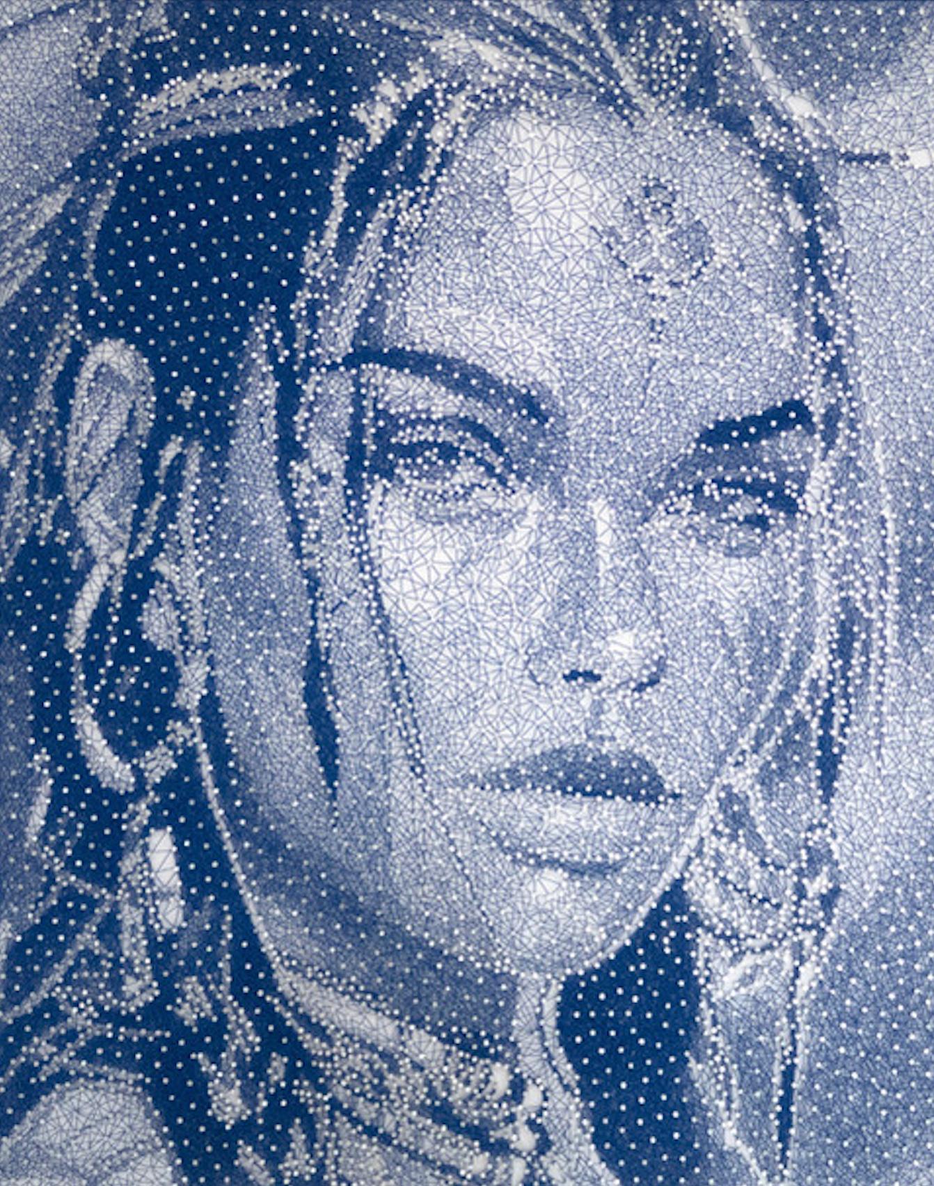 Portrait Painting de Nemo Jantzen - "Río caudaloso"