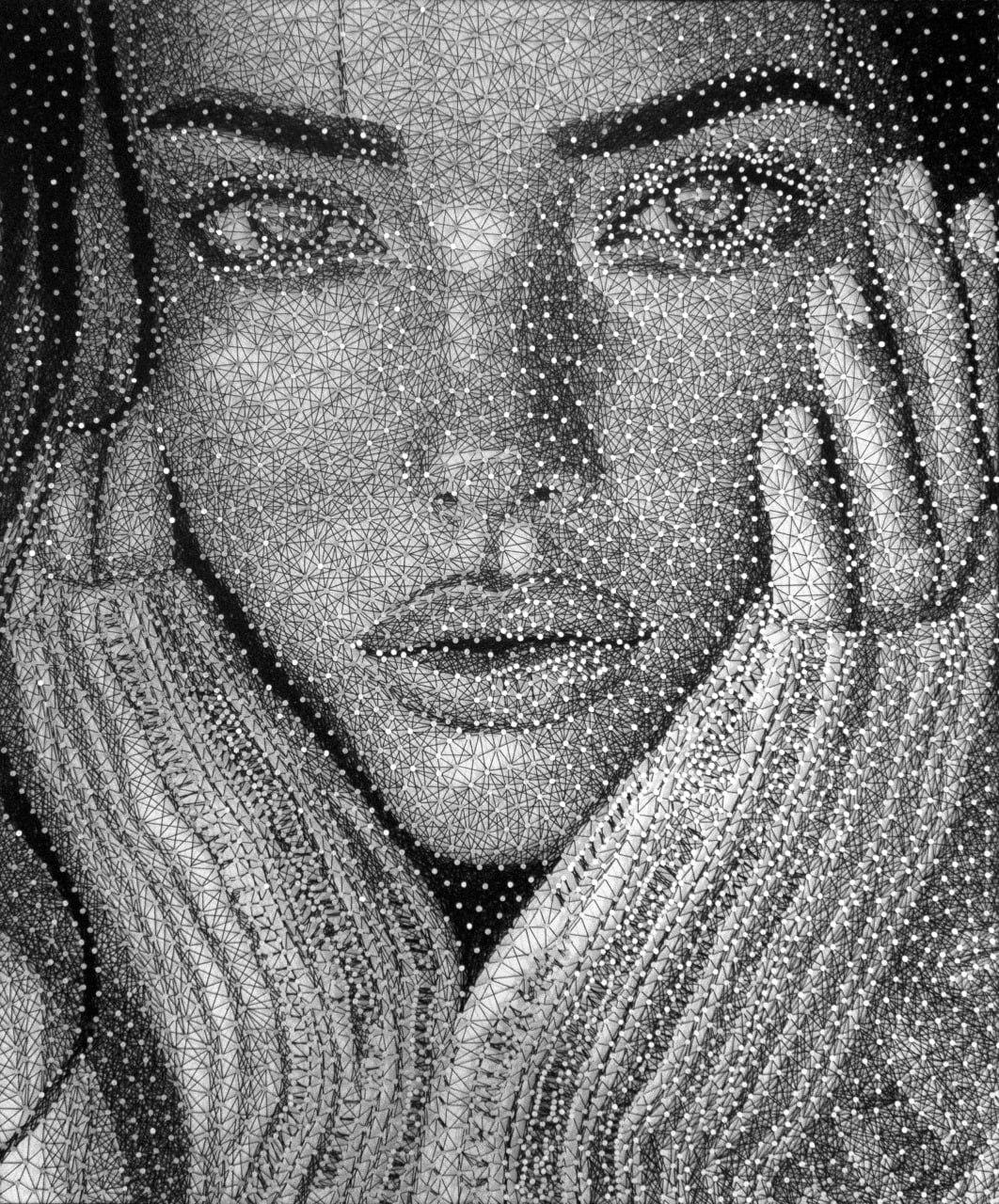 Invierno - Retrato contemporáneo en blanco y negro por Nemo Jantzen