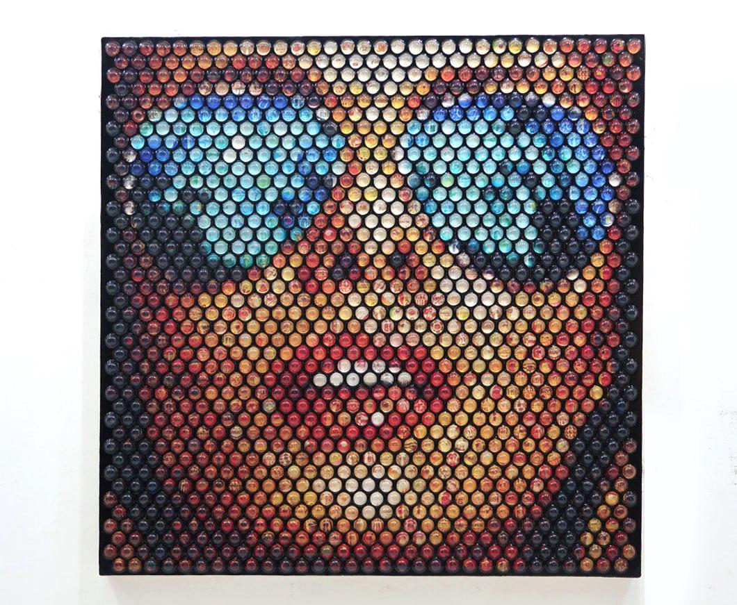 Boogie Woogie - Noir - Painting de Nemo Jantzen