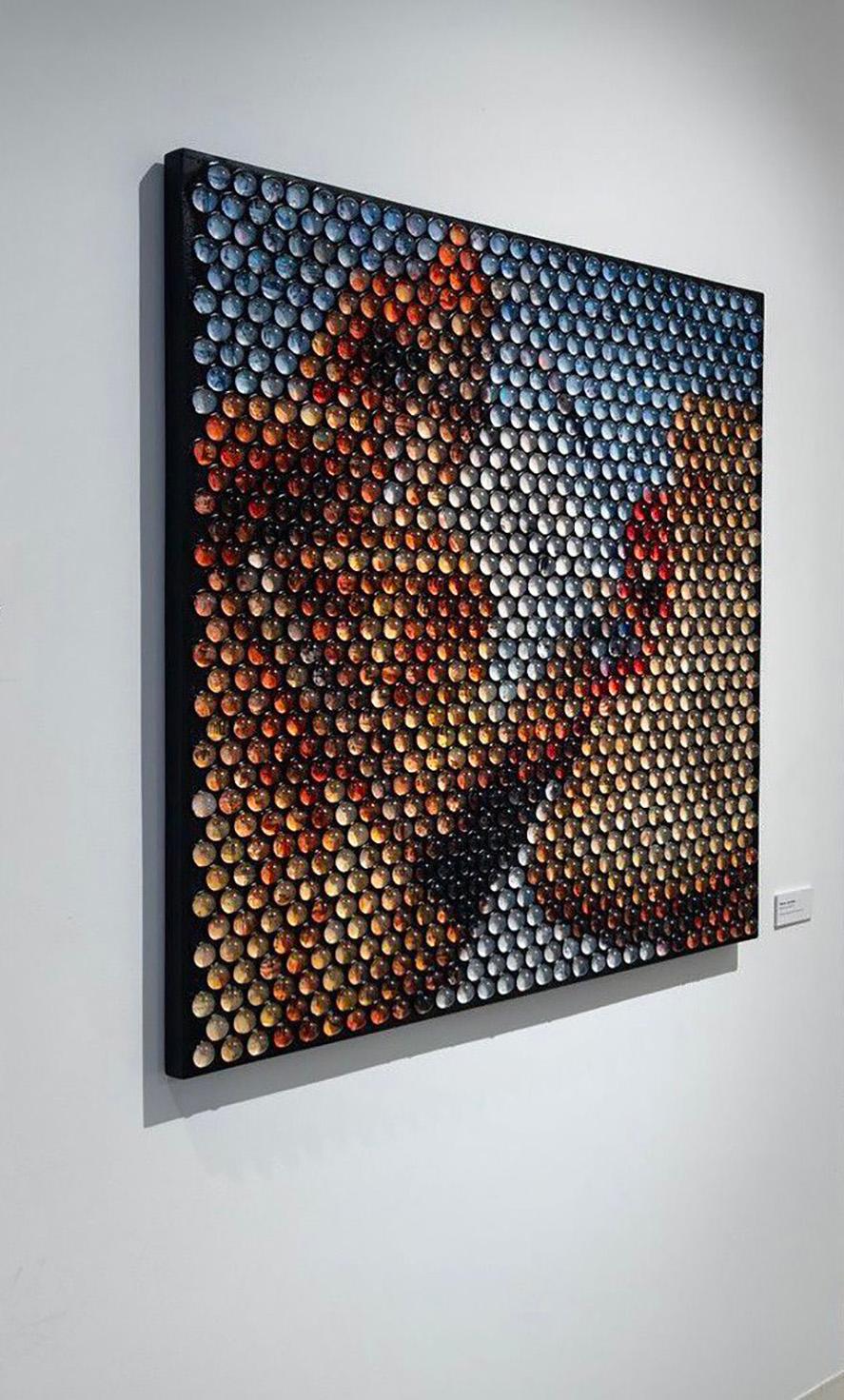 Up & Up - Portrait Painting Nero di Nemo Jantzen
