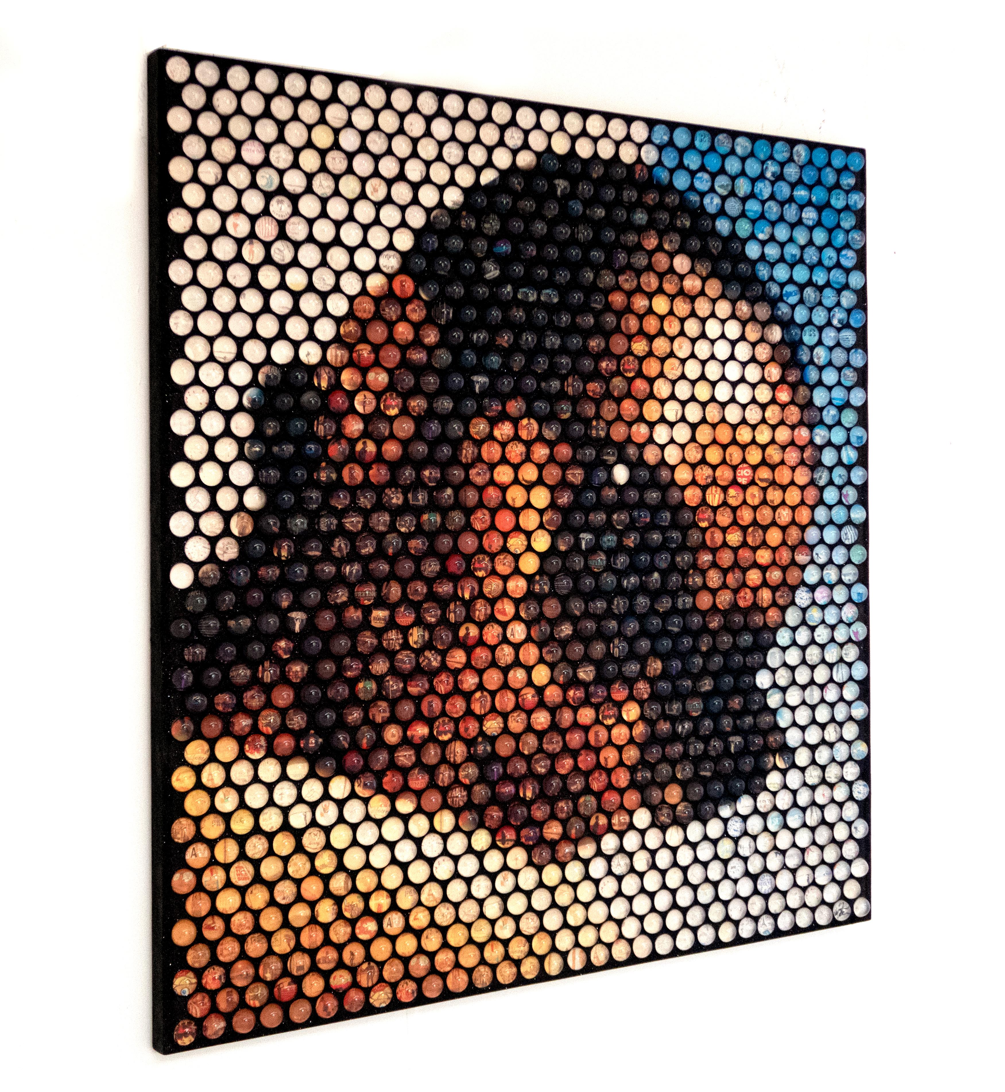 Crema Negro - Painting Contemporáneo de Nemo Jantzen