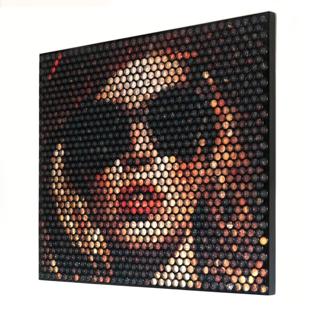 Incognito - Portrait Painting Nero di Nemo Jantzen
