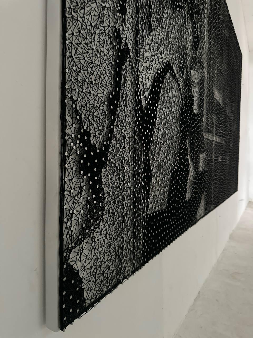 Arte icónico en cuerda a gran escala de NY por Nemo Jantzen- Tiffany's III en venta 11