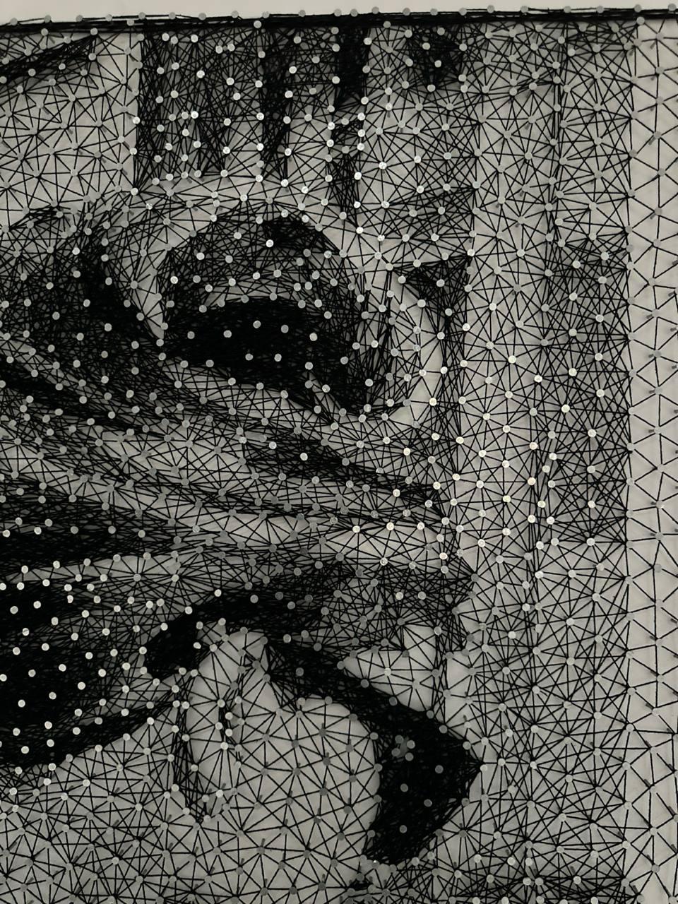 Arte icónico en cuerda a gran escala de NY por Nemo Jantzen- Tiffany's III en venta 12