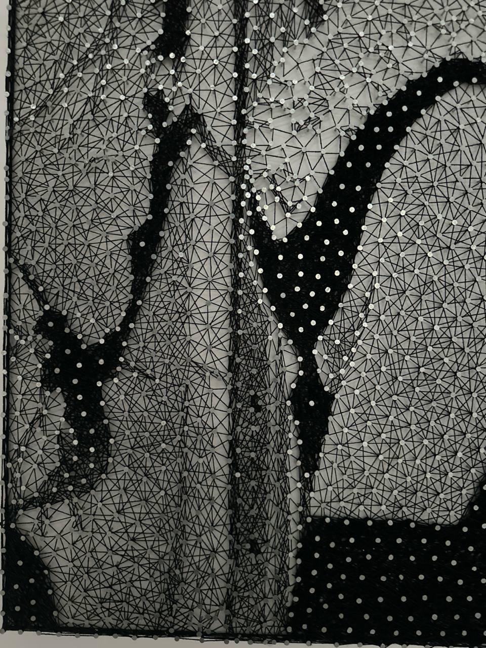Arte icónico en cuerda a gran escala de NY por Nemo Jantzen- Tiffany's III en venta 14