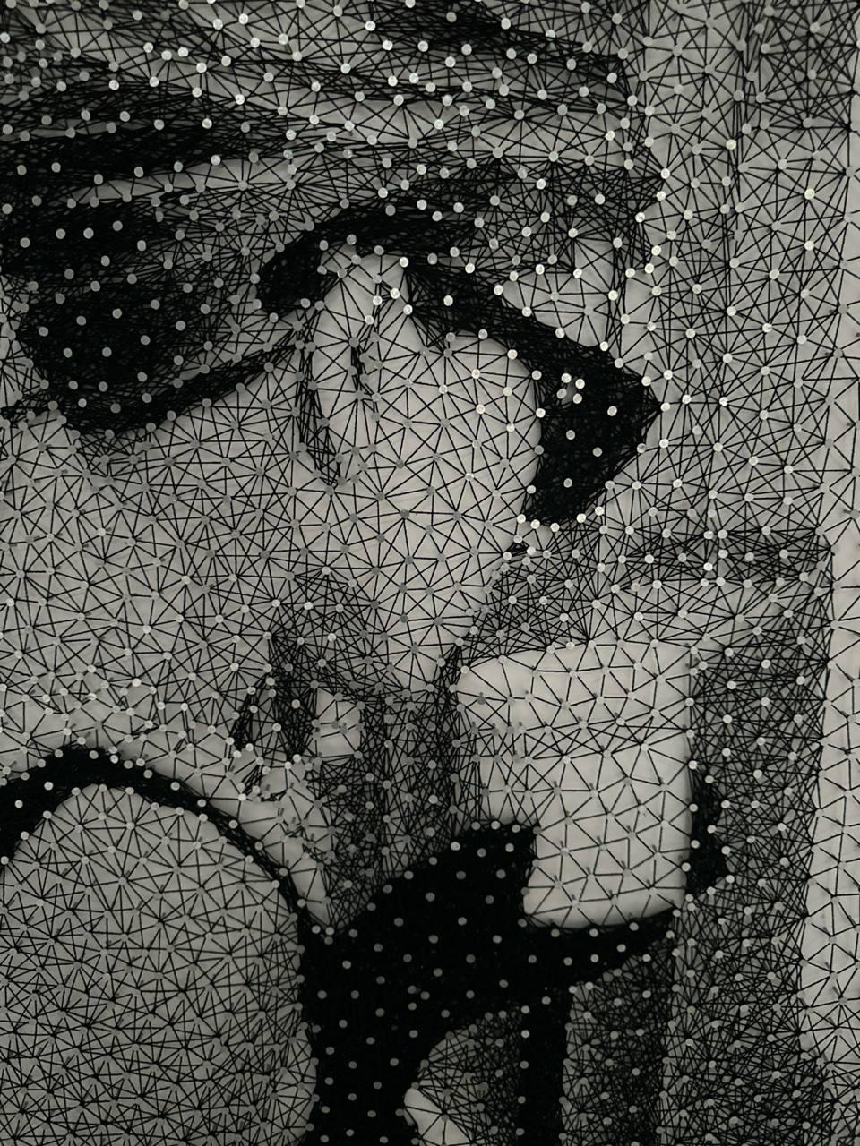 Arte icónico en cuerda a gran escala de NY por Nemo Jantzen- Tiffany's III en venta 15