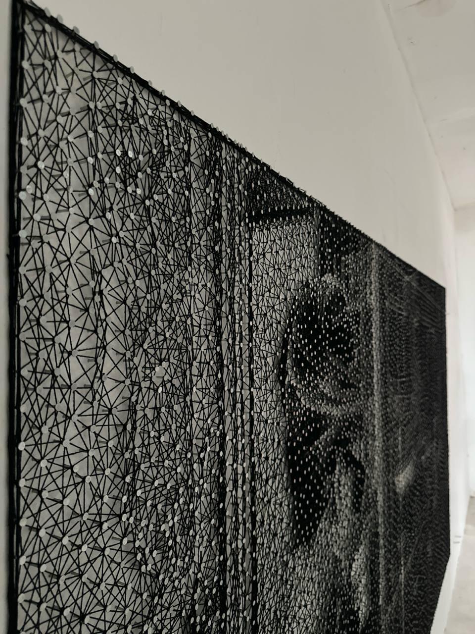 Arte icónico en cuerda a gran escala de NY por Nemo Jantzen- Tiffany's III en venta 7