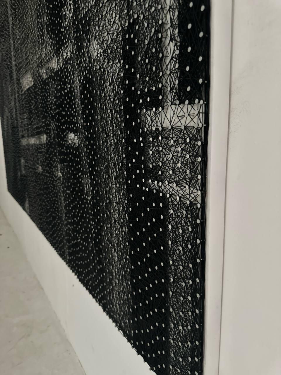 Arte icónico en cuerda a gran escala de NY por Nemo Jantzen- Tiffany's III en venta 8