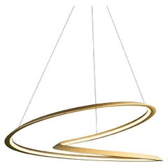 Nemo Kepler Petite LED 3000K Pendant Lighting in Gold Painted by Arihiro Miyake