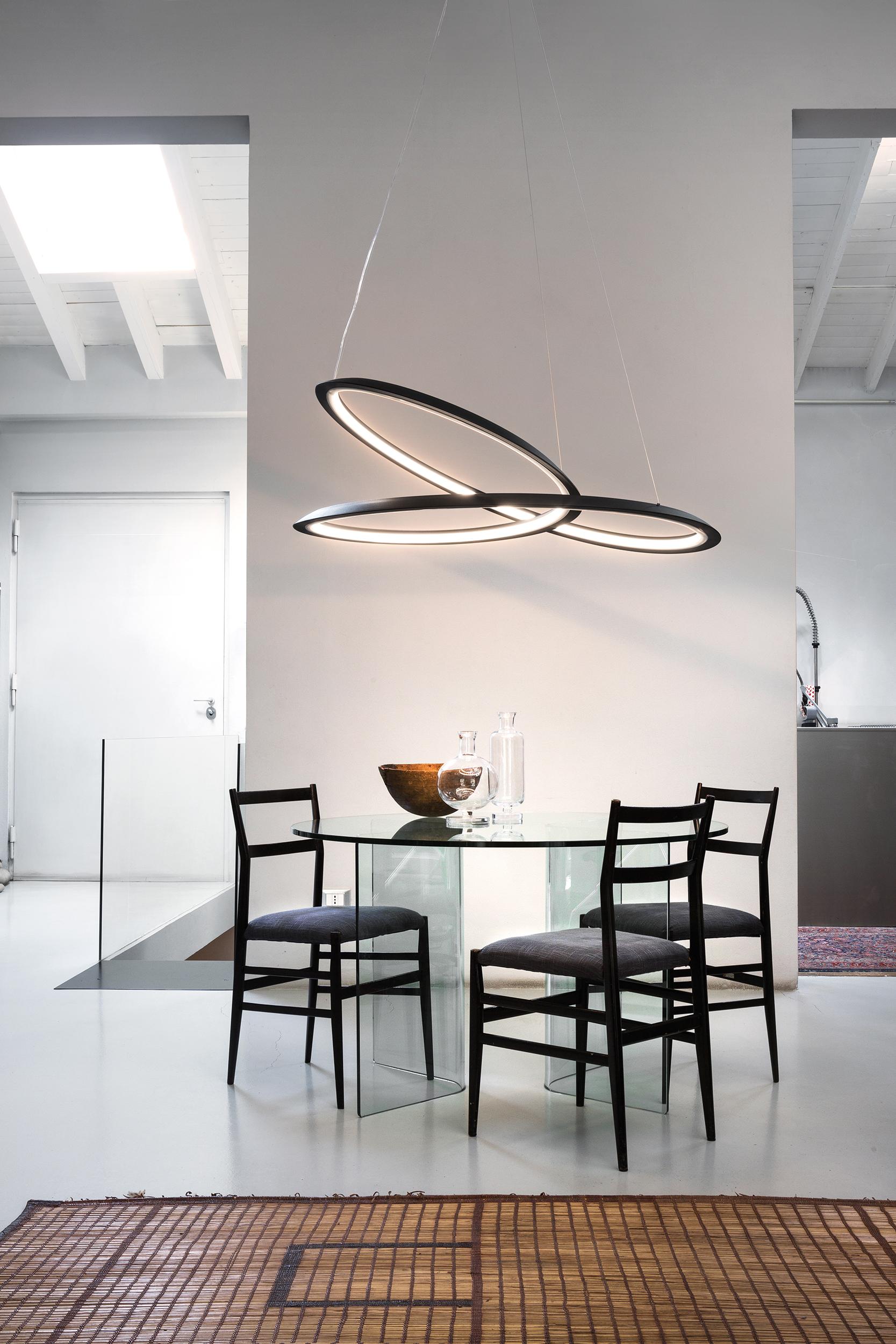 Aluminum Nemo Kepler Uplight LED 2700K Dimmable Pendant Lamp by Arihiro Miyake For Sale