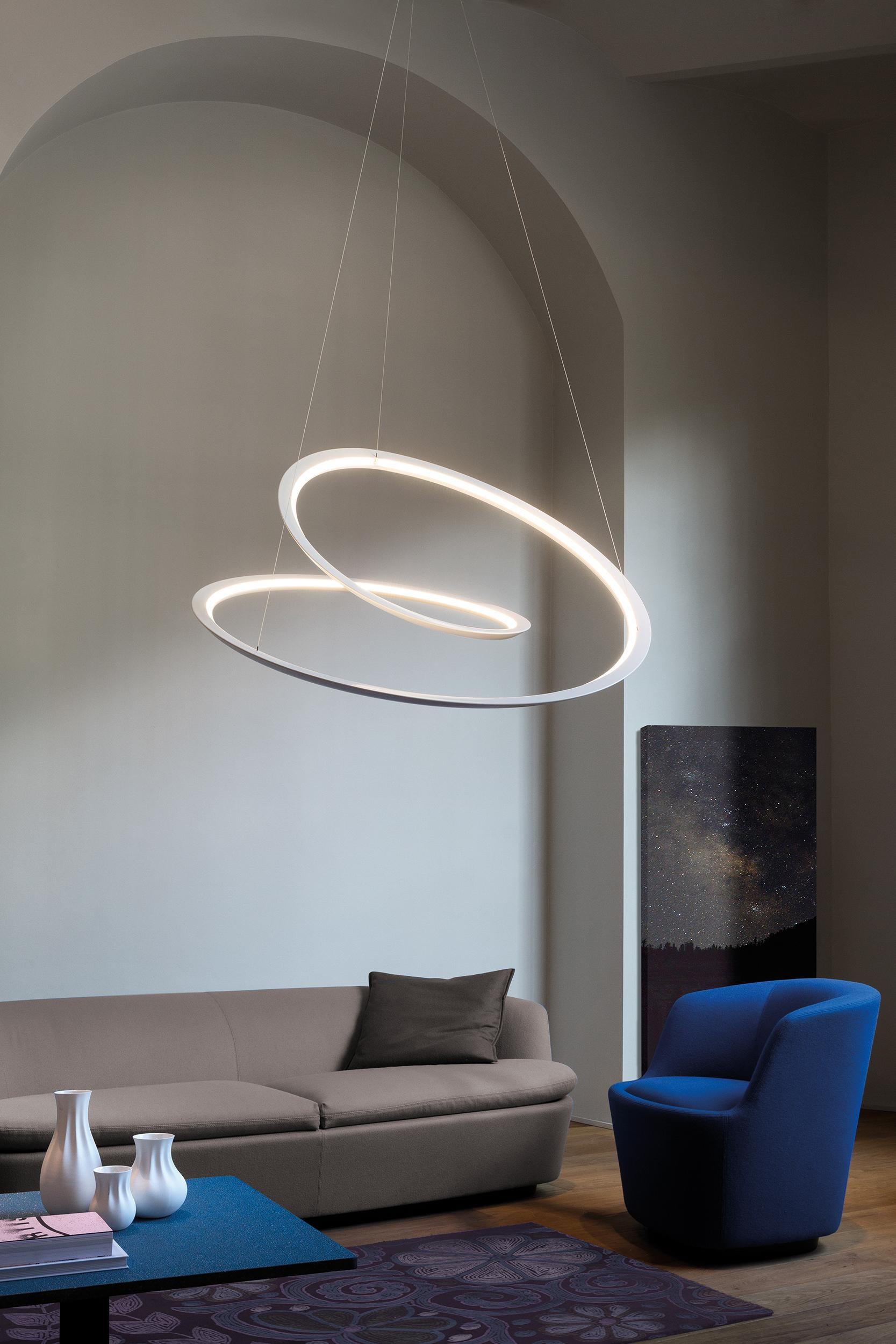 Nemo Kepler Uplight LED 2700K Dimmable Pendant Lamp by Arihiro Miyake For Sale 2