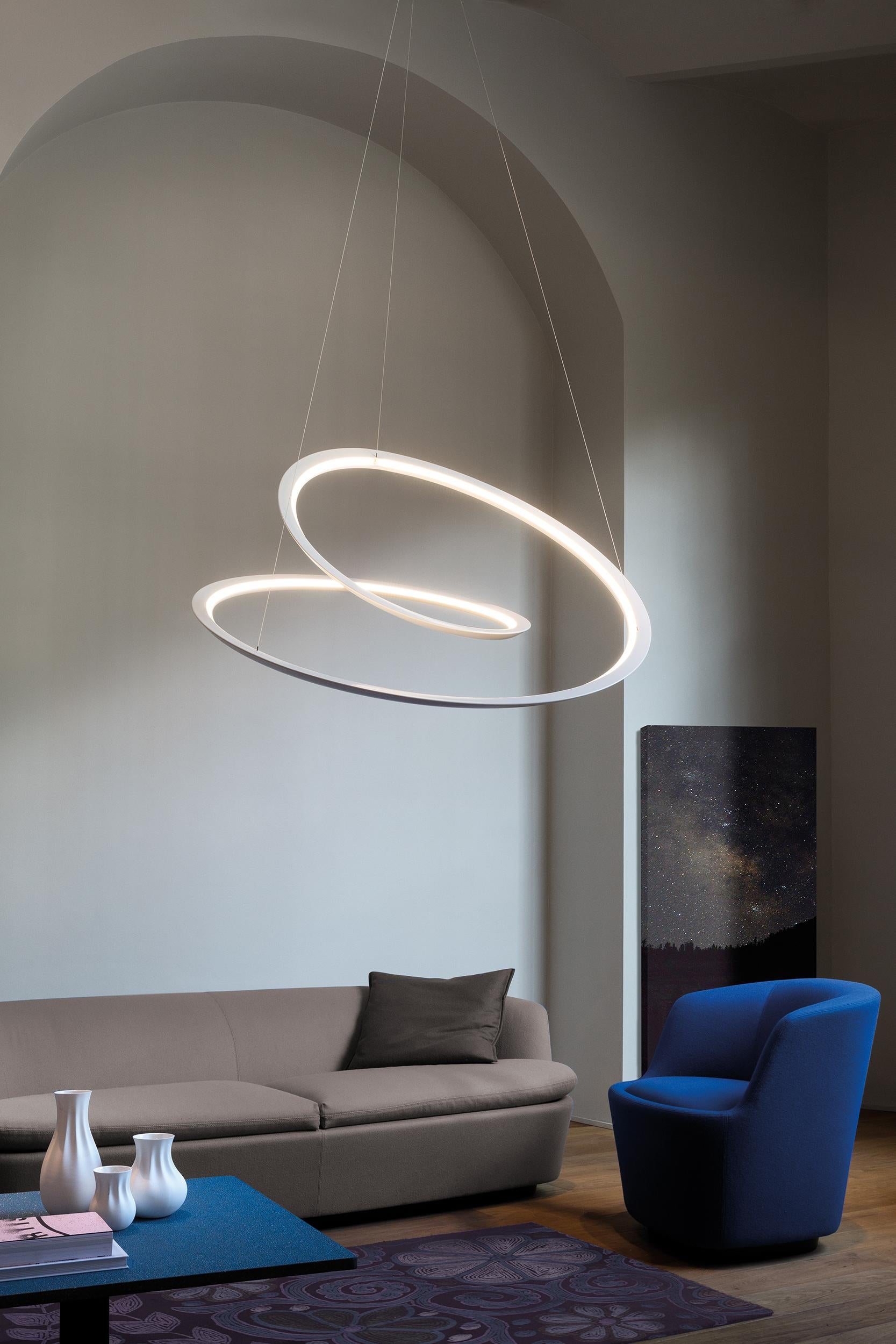 Nemo Kepler Uplight LED 3000K Dimmable Pendant Lamp by Arihiro Miyake For Sale 3