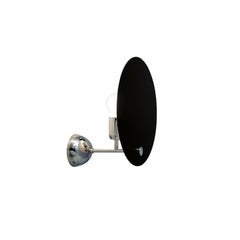 Nemo Kuta Wall Lamp in Chrome/White-Black by Vico Magistretti