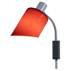 Nemo Lampe de Bureau Applique Wandleuchte E14 in Rot von Charlotte Perriand