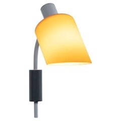 Nemo Lampe de Bureau Applique Wandleuchte E14 in Gelb von Charlotte Perriand