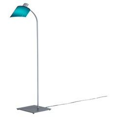 Nemo Lampe de Bureau Reading Floor Lamp E14 in Blue Mare by Charlotte Perriand