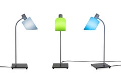 Nemo Lampe de Bureau Table Lamp E14 in Blue Grey by Charlotte Perriand