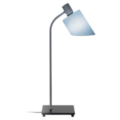 Nemo Lampe de Bureau Tischleuchte E14 in Blau Grau von Charlotte Perriand