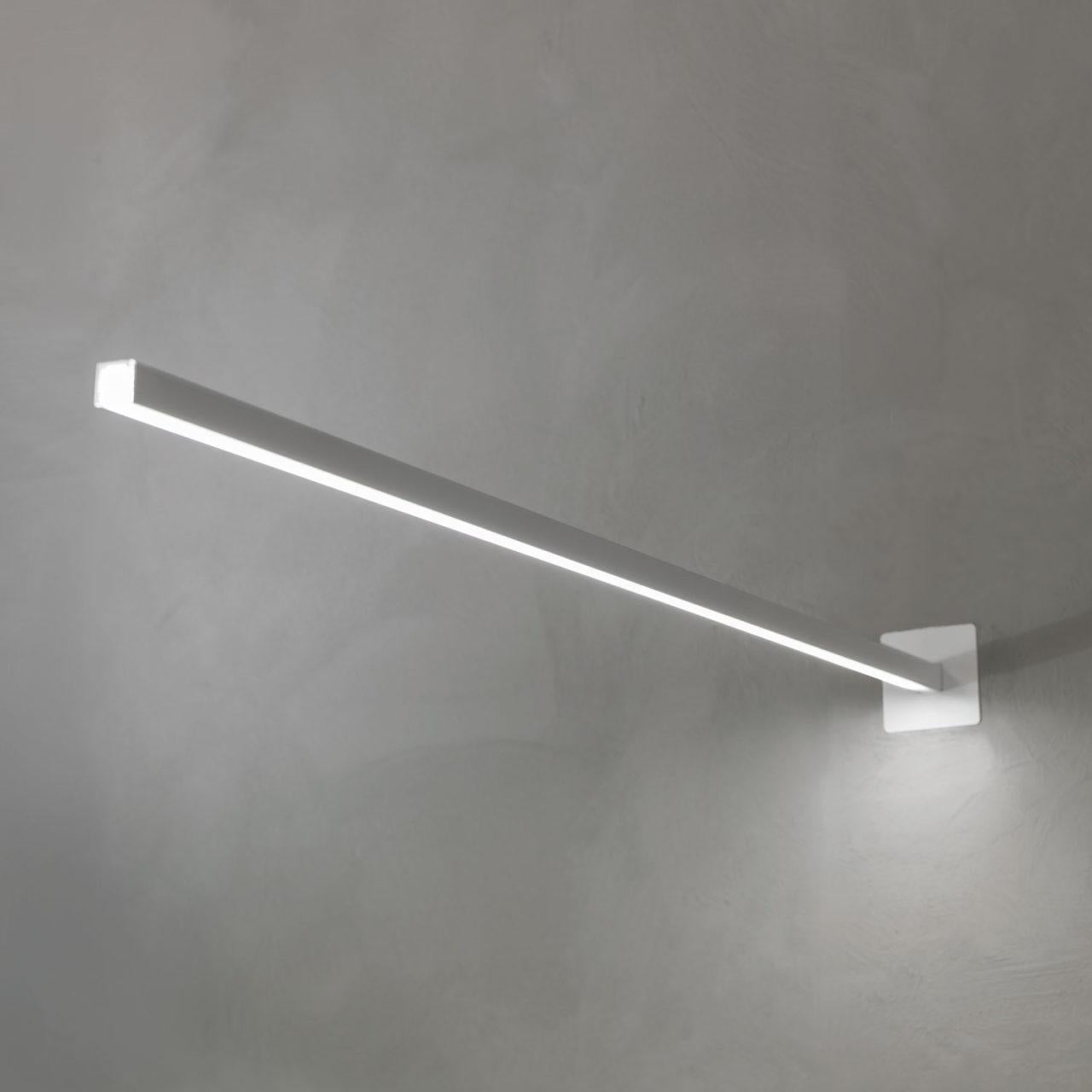 Nemo Linescapes freitragend - weiß - LED 3000K Wandleuchte in Aluminium Weiß im Angebot 2