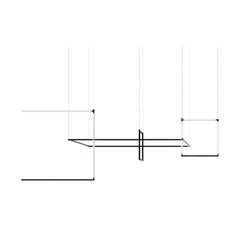 Nemo Linescapes Escritorio Matriz Luz Colgante 114*44cm Horizontal 52W Negro 2700K