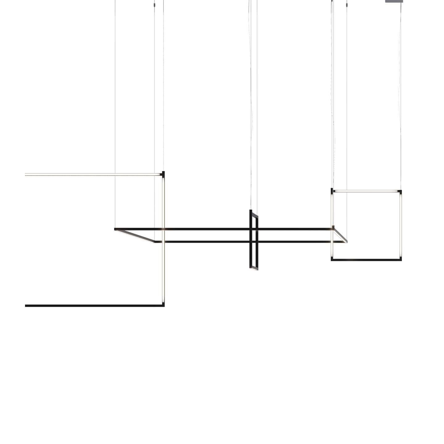 Con la Matriz de Escritorio, nuestro Sistema Linescapes puede configurarse ahora en formas rectangulares y cuadradas, tanto vertical como horizontalmente. Elegantes líneas de luz continuas con un número infinito de constelaciones para adaptarse a