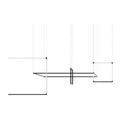 Nemo Linescapes Lámpara Colgante Matriz de Escritorio 64*44cm Horizontal 32W Negra 3000K