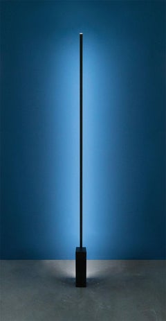 Nemo Linescapes Floor - black/grey - LED 2700K Floor lamp in Aluminum Black