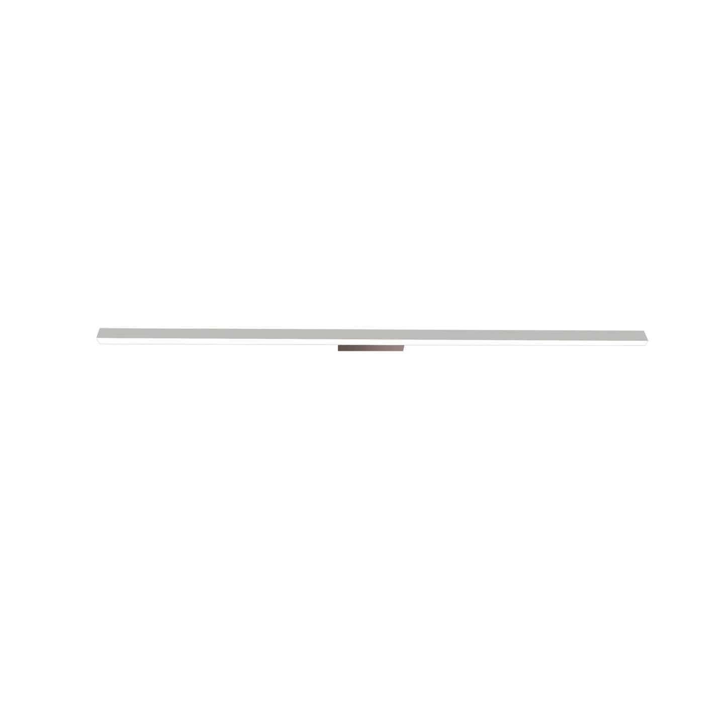 Wall lamp with an efficient highly versatile linear luminous output. Body in extruded aluminum and opal white polycarbonate diffuser. Horizontal cantilever wall version supplied with kit for connection with remote driver

Additional