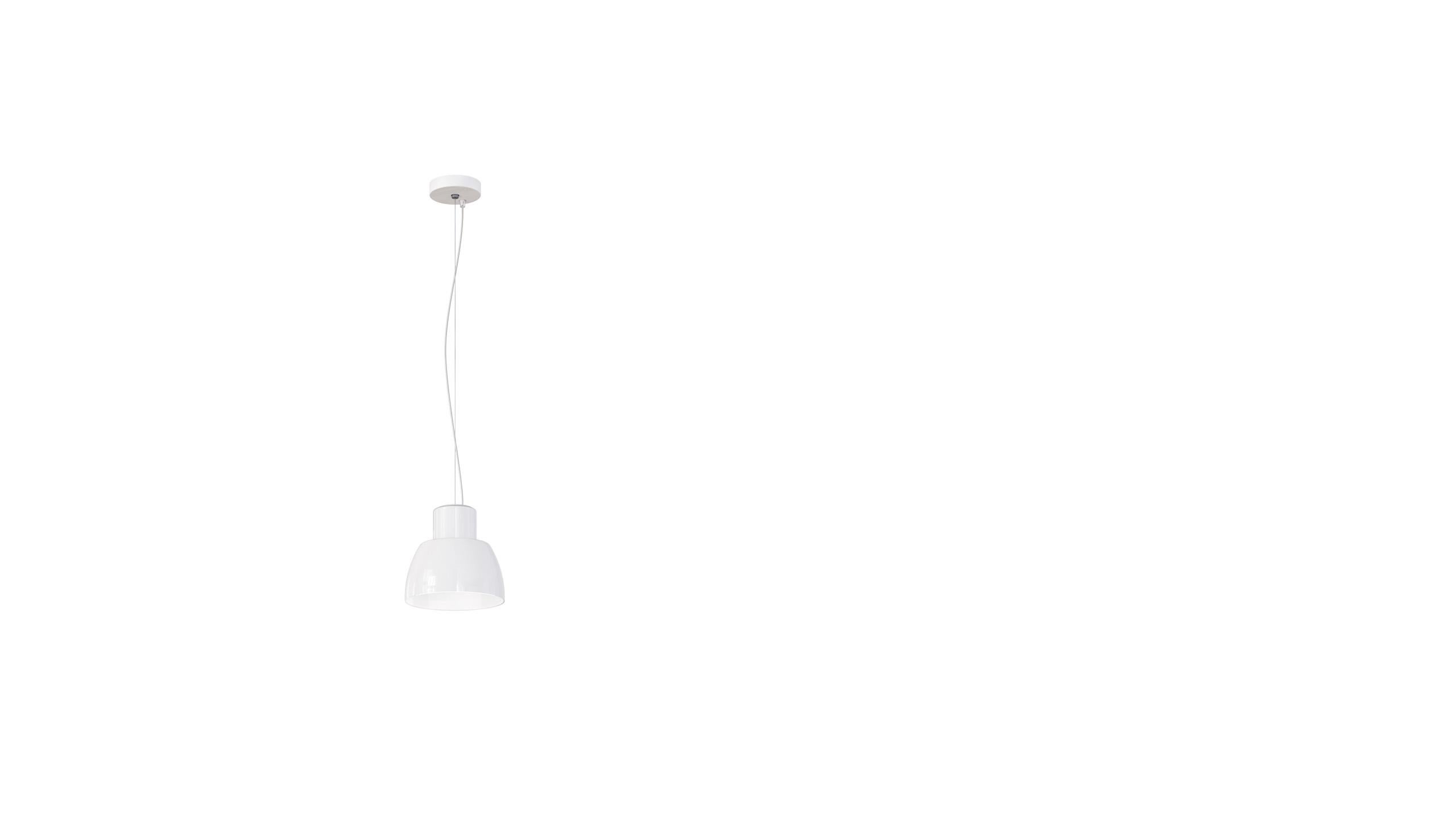Italian Nemo Lorosae 20 pendant Pendant Lighting in Glass Jasmine white For Sale