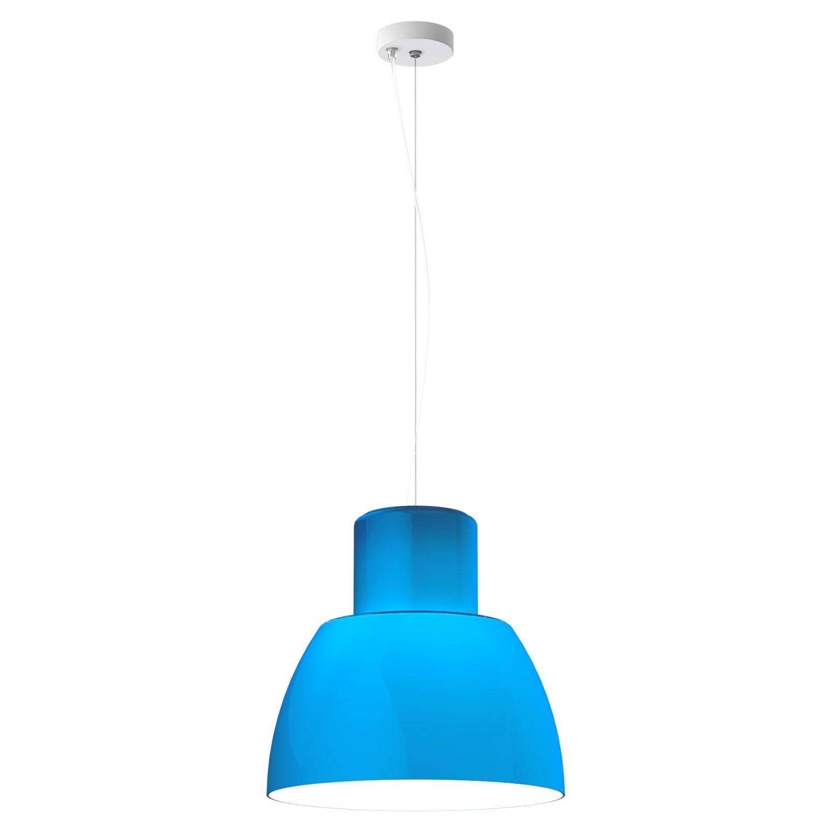 Nemo Lorosae 20 pendant Pendant Lighting in Glass Ocean blu For Sale